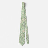 Cravate Art Nouveau Style Willow Bough Motif (Devant)