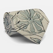 Cravate Art Nouveau vintage, Exposition des Beaux Arts (Roulé)