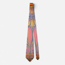 Art numérique d'inspiration Art nouveau et Perse