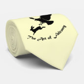 Cravate Art of Falconry - Red Tail Hawk (Roulé)
