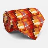 Cravate Art peinture Abstrait original (Roulé)