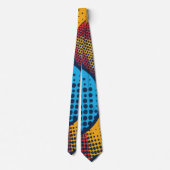 Cravate Art Pop moderne (Dos)