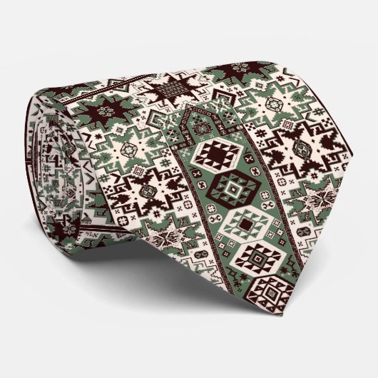 Cravate Art populaire arménien (Roulé)