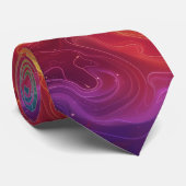 Cravate Art Rainbow Design (Roulé)