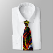 Cravate Artdeco en style Regenbogen (Attaché)