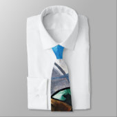 Cravate Arthur Dove, Nuages et Eau (Attaché)