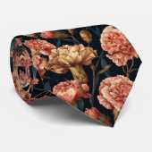 Cravate Artistic Gifts For Men Carnation Flower (Roulé)