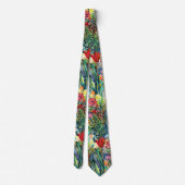Cravate Artistic Watercolor Flower Garden Tie (Dos)