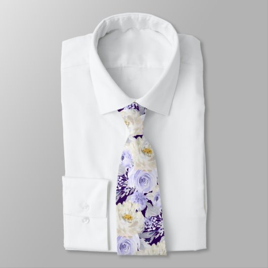 Cravate ArtsApp H2 Dusty Purple Rose Mariage (Attaché)