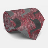 Cravate Artsy Gastroenterologiste Stomach Red Neck Tie (Roulé)