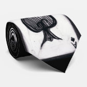 Cravate As de pique (Roulé)