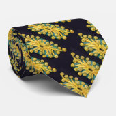 Cravate Ascidiae par Ernst Haeckel, Animaux marins Vintage (Roulé)