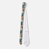 Cravate ASIAN PEONIES tie (Dos)
