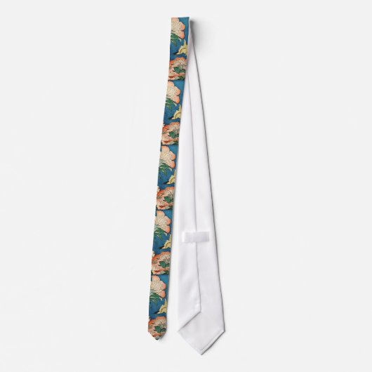 Cravate ASIAN PEONIES tie (Dos)