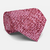 Cravate Aspect texturé mauve/rose (Roulé)