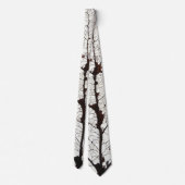 Cravate Aspen Feuille Squelette 1 (Dos)
