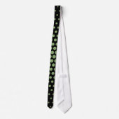 Cravate Assiperges Techno Dots Noir Moderne (Dos)