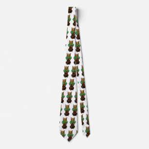 Cravate Assistant vintage Oz Toto Dog avec Bow vert