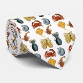 Cravate Association d'apaces de mer uniques Thunder_Cove (Roulé)