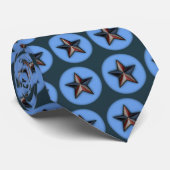 Cravate Astra Metallica Bleu (Roulé)