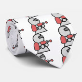 Cravate Astronaute de bande dessinée (Roulé)