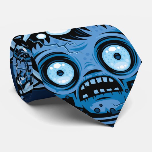 Cravate Astronaute zombie (Roulé)