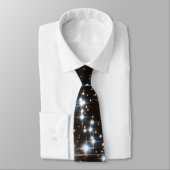 Cravate Astronomie étoile scintillante Science Lover Sky (Attaché)
