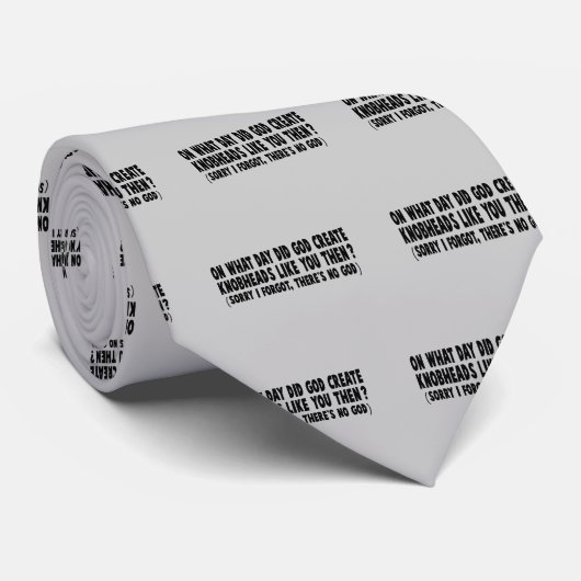 Cravate Athée (Roulé)