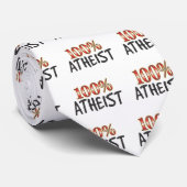 Cravate Athée 100% (Roulé)