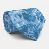 Cravate attache à eau bleue (Roulé)