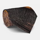 Cravate Attache de cou en bois naturel (Roulé)