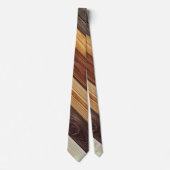 Cravate Attache de cou en bois naturel (Devant)