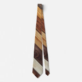 Cravate Attache de cou en bois naturel (Devant)