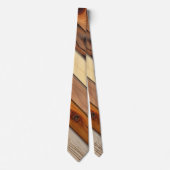 Cravate Attache de cou en bois naturel (Devant)