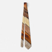 Cravate Attache de cou en bois naturel (Dos)