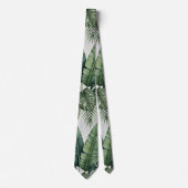 Cravate attache de plante verte (Devant)
