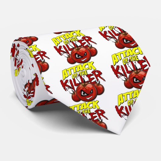 Cravate attacktomatoes (Roulé)