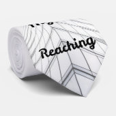 Cravate Atteindre le sommet dans l'échelle de l'entreprise (Roulé)