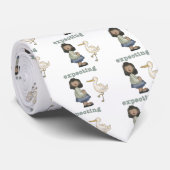 Cravate Attente - Une mère afro-américaine va être et se m (Roulé)