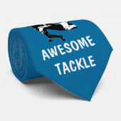 Cravate Attirail impressionnant de rugby (Roulé)