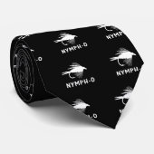 Cravate Attrait drôle de pêche de mouche de Nymphe-o (Roulé)