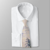 Cravate Au bord de la Seine (Monet) - Poodle standard (W) (Attaché)