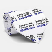 Cravate Au cours de la journée j'habille le chef (Roulé)