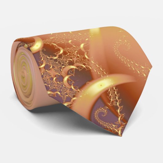 Cravate Aube Dorée (Roulé)