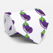 Cravate aubergine (Roulé)