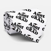 Cravate Aunt of the Grad Graduation (Roulé)