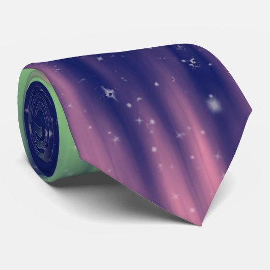 Cravate Aurora Borealis (Roulé)