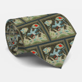 Cravate Auspicious Tide & Phoenix Rising Motif chinois (Roulé)