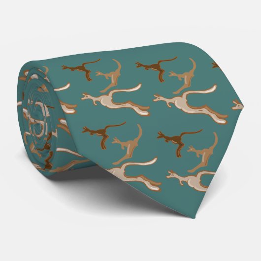 Cravate Aussie roos neck tie (Roulé)