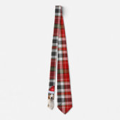 Cravate Australian Shepherd et Plaid Christmas Amoureux de (Dos)